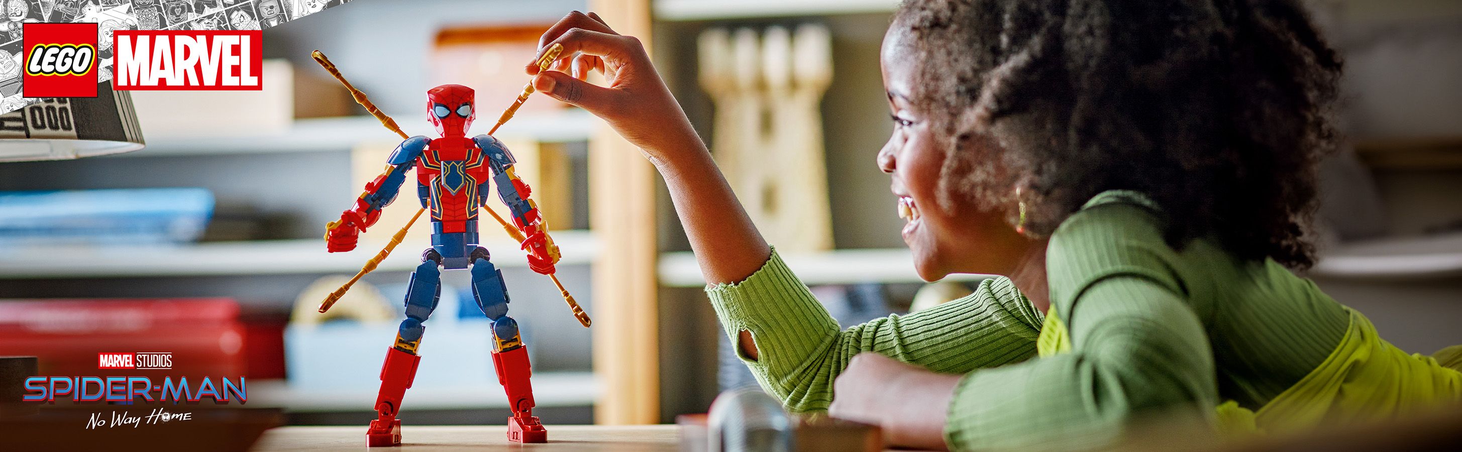 Polohovatelná figurka Iron Spider-Mana